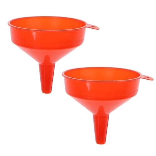 Image of 2Pcs Filling Funnel Spout Pour Engine Oil Tool Petrol for Car for Car Motorcycle Truck Vehicle, Oil System Tools