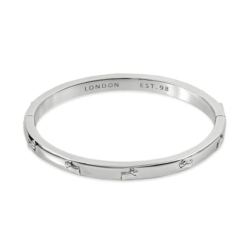 Image of RADLEY Silver Plated Jumping Dog Bangle