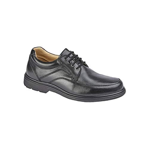 Image of Roamers Dermot Mens Extra Wide Fit Shoes Black