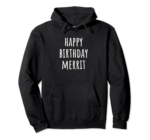 Image of Happy Birthday Merrit Pullover Hoodie