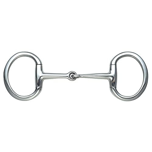 Image of Shires Flat Ring Jointed Eggbutt 4.5"