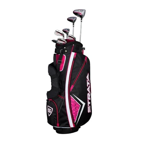 Image of Strata 11 Piece Packaged Golf Set, Women's, Right Hand