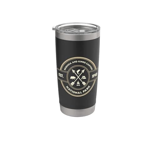 Image of Sequoia and Kings Canyon National Park Adventure Nature Stainless Steel Insulated Tumbler