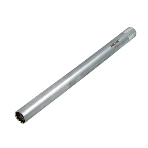 Image of Neilsen CT4243 14mm 3/8in.Dr Extra Long Spark Plug Socket-for Removing and Replacing Spark Plugs, 12-Pt, 250mm Long, Internal Magnet, Compatible with BMW, Compatible with GM and Other Brand Vehicles