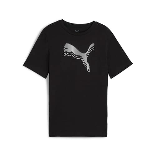 Image of ESS Metallic Tee G Puma Black