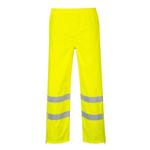Image of Portwest Hi-Vis Breathable Trouser, Size: XXXL, Colour: Yellow, S487YERXXXL