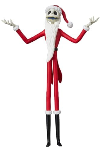 Image of Medicom Toy UDF Ultra Detail Figure No. 841 The Nightmare Before, Christmas, Santa Jack, Total Height Approx. 4.5 inches (115 mm), Non-Scale, Painted Finished Product