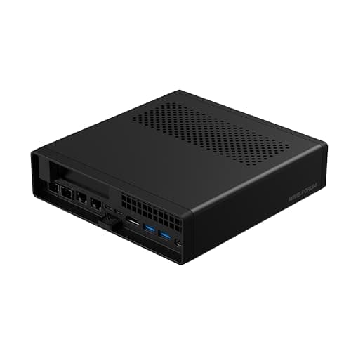 Image of MINISFORUM AMD Ryzen 9 9955HX Barebone with MS-A2 Mini PC (16C/32T, up to 5.4GHz), PCIe×16, HDMI/2x USB-C (8K@60Hz), 2x SFP+ 10G, 2x 2.5G LAN, 3x SSD M.2 (2280/22110/U.2),NO RAM/SSD/OS