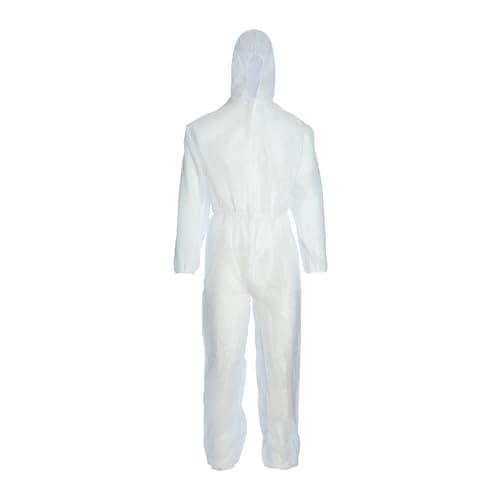 Image of Blackrock Disposable Overalls, Boiler Suits for Men and Women, Painters Overalls, Workwear, PPE, Non-Hazardous, Coveralls, Work - Size Large