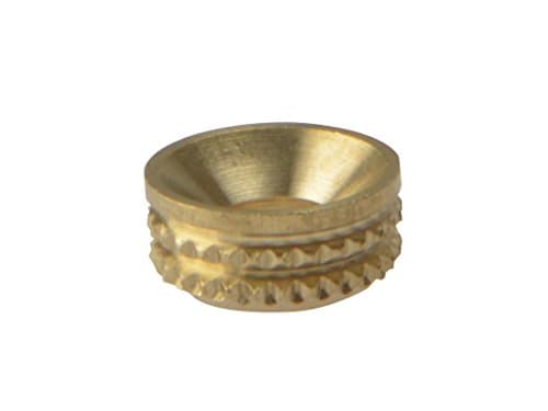 Image of Screw Cup Sockets Solid Brass Polished No. 8 Bag 100