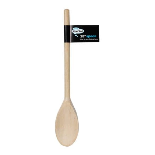 Image of Chef Aid 14 Inch Spoon, Perfect for home Baking and Cooking, Crafted with a oval spoon edge for ease of use and sourced from well managed forests, Non Stick Friendly Kitchen Essential