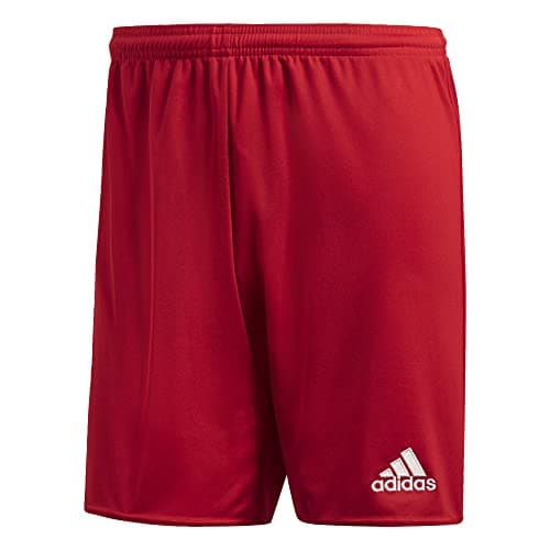 Image of adidas Men's Parma 16 Shorts, Power Red/White, XL UK