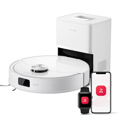 Image of roborock Q10 S5+ Robot Vacuum Cleaner with Mop, 10,000Pa Suction, Self-Emptying, Anti-Tangle, LiDAR Navigation, Sonic Mopping & Auto-Lifting Mop, Smart Obstacle Avoidance, Ideal for Pet Hair