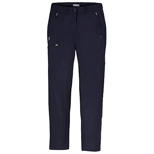 Image of Craghoppers Womens Expert Kiwi Pro Stretch Trousers, Dark Navy, Size 14