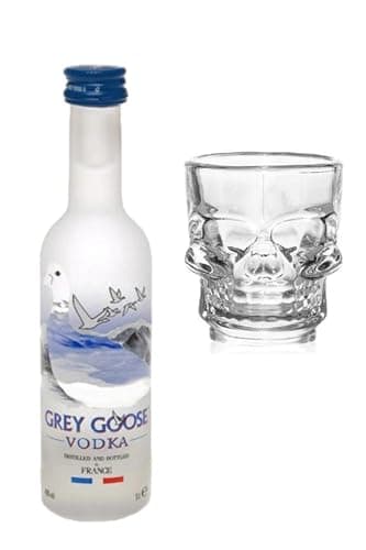 Image of Grey Goose Vodka 50ml with Shot Glass | Miniature Alcohol | All Occasion Gift