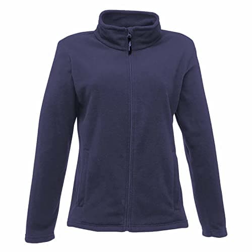 Image of Regatta Womens Full-zip Micro Fleece Jacket, Dark Navy, 20 EU