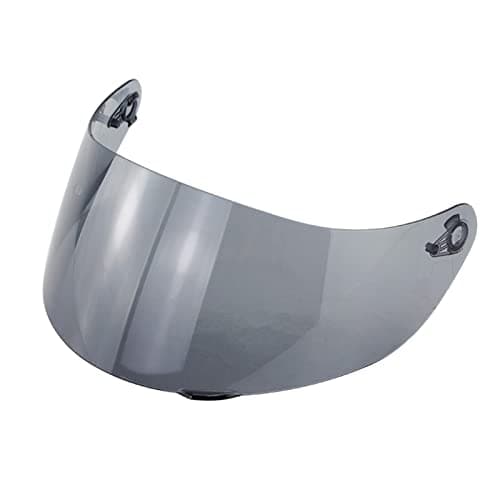 Image of Shkalacar Motorcycle Helmet Visor Replacement for AGV K1 K3SV K5, Motorcycle Wind Shield Helmet Lens Visor Full Face Helmet (Smoke)