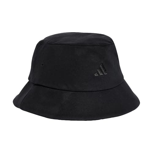Image of adidas Unisex Sportswear 3 Stripes Bucket, Black/White, M-L