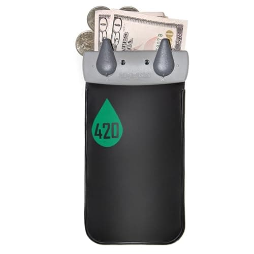 Image of Aquapac Waterproof Stash Pouch, Made in the UK, Carry Cord, Travel Essential, 5 Year Warranty, Eco Friendly, Watersports, Hiking, Mountain Biking, Running Accessory