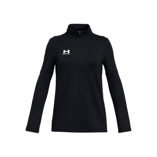 Image of Under Armour Girl's UA G's Challenger Midlayer Shirt Black