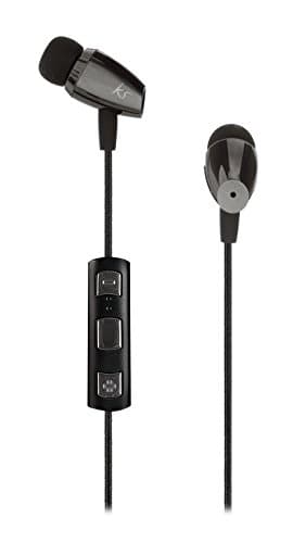 Image of KitSound Euphoria Wireless Bluetooth In-Ear Earphones with Microphone for Smartphone and Tablets - Gunmetal
