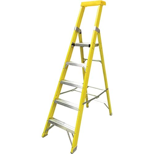 Image of Zarges GRP Platform Steps Platform Height 1.37m 5 Rungs