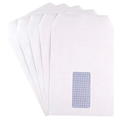 Image of Q-Connect C5 Envelopes Window 100gsm Self Seal White [Pack of 500]