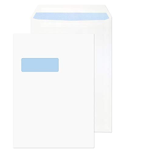 Image of Blake Purely Everyday C4 324 x 229 mm 90gsm Self Seal Pocket Envelopes (FL2892) White - Pack of 250