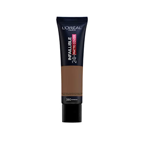 Image of L'Oreal Paris Infallible 24H Matte Cover Foundation 380 Espresso