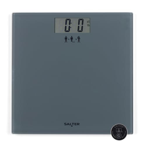 Image of Salter SA00300 GGFEU16 Add & Weigh Bathroom Scale - Digital Scales, Use with Pets & Luggage, Large Platform, Easy Read LCD Display, Tare Function, Carpet Feet for Accurate Measurements, 180kg Capacity