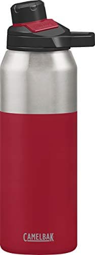 Image of Camelbak Unisex Adult Chute Mag Vacuum Stainless Cardinal Bottle - 600 Red, 32 oz.
