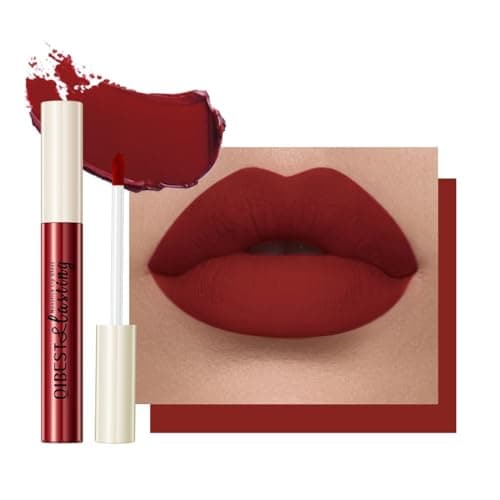 Image of Woleeup Plumping Lip Gloss Plumper - Matte Liquid Lipstick - Long Lasting - Non-Fade - Women Girls (12#, 13.5g)