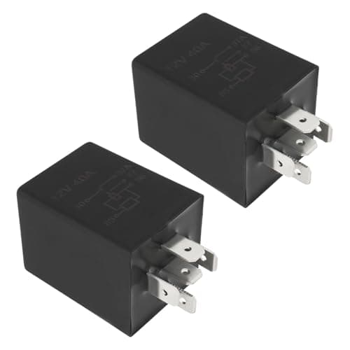 Image of The Lord of the Tools 2pcs Automotive Delay Relay Module 12V 40A 10s SPDT Relays Switch Glow Plug 5 Pin Time Delay Relay High Current Relay