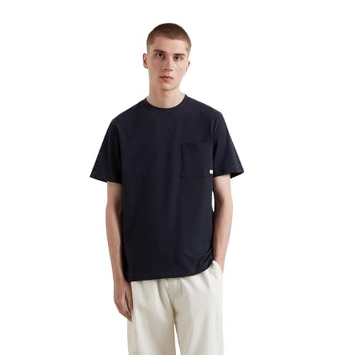 Image of Farah Men's Stacy Pocket SS TEE T-Shirt, True Navy, S