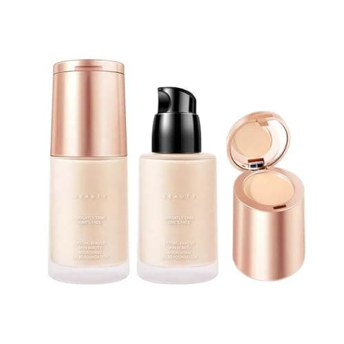 Image of Flawless Full Coverage Hydrating Foundation - Lightweight & Long-Lasting, Sweat-Proof & Transfer-Resistant (01 Ivory color, One Size)