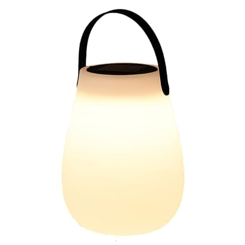 Image of Portable LED Outdoor Table Lamp Waterproof, Night Light Touch Lamp, LED Lantern for Camping Bedroom Party, 8 Colors Dimmable Night Light, Solar Table Lamp，Powerful Long(remote control version)