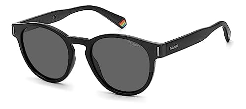 Image of Polaroid Pld 6175/s 807/M9 BLACK Sunglasses Unisex Polycarbonate, Standard, 51
