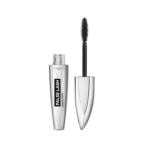 Image of L'Oreal Paris Mascara, False Lash Mascara – Dramatic Wide-Eyed Curl & Spectacular Length – Dual-Action Wand for Definition & Elongation – AM to PM Longwear – Black