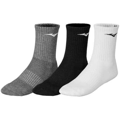 Image of Mizuno Socks-32GX2505 Whire/Black/Melange M