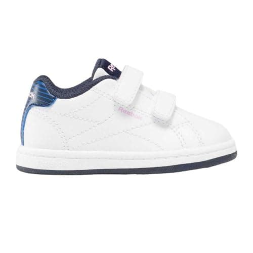 Image of Reebok RBK Royal Complete CLN 2.0 2V White/ASTROROSE/VECTORNAVY Female Tennis Shoes