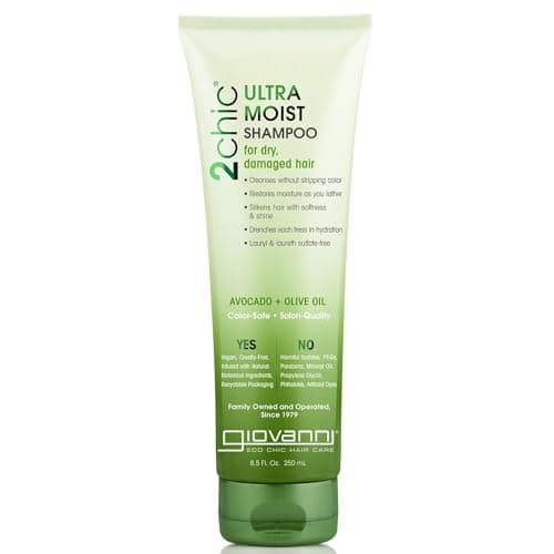 Image of Giovanni 2chic Avocado and Olive Oil Ultra Moist Shampoo 250 ml