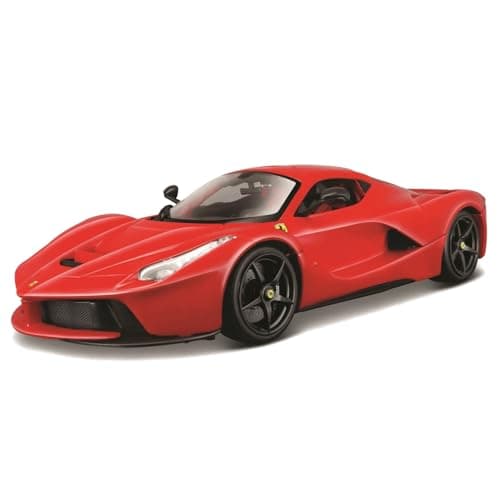 Image of Bburago LaFerrari R&P - Realistic 1:18 Scale Model Car, Officially Licensed by Ferrari, Recommended Age 3+