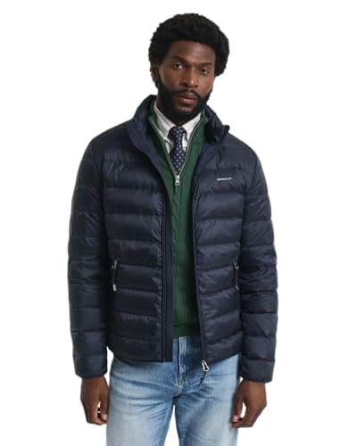 Image of GANT 7006526-433 Light Down Padded Jacket Men's Down Jacket Evening Blue (5XL)