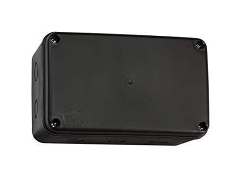 Image of Knightsbridge JB009BK Large IP66 Weatherproof Enclosure in Black