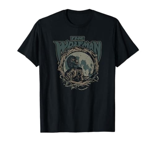 Image of Universal Monsters The Wolfman Howls T-Shirt