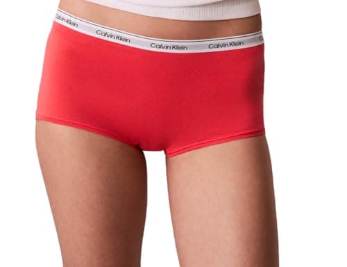 Image of Calvin Klein Women BOYSHORT PINK (Punch Pink) M