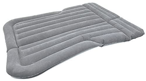 Image of Streetwize - Universal Inflatable Car Double Air Mattress – SUV Boot Air Bed for 2 People, 12V Pump, Repair Kit & Carry Bag, Perfect for Road Trips, Camping & Outdoor Adventures (SWMAT2)
