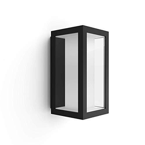 Image of Philips Hue Impress White and Colour Ambiance Led Smart Garden Wall Light [Slim], Works with Alexa, Google Assistant and Apple Homekit