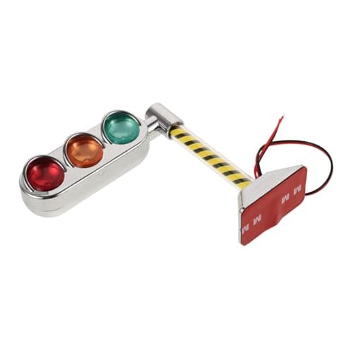 Image of MAGICLULU Mini Traffic Light Table Lamp for Car Interior Decoration, Plastic Traffic Signal Model with Long Lifespan and Easy Installation, Fun Element for Car Or Table Use