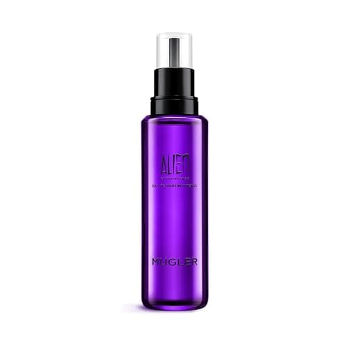 Image of Mugler Alien Extraintense Eau de Parfum Refill Bottle, Intense Ambery Floral Woody Fragrance with Jasmine Sambac, Cashmere Wood and White Amber, Sustainable Women's Perfume